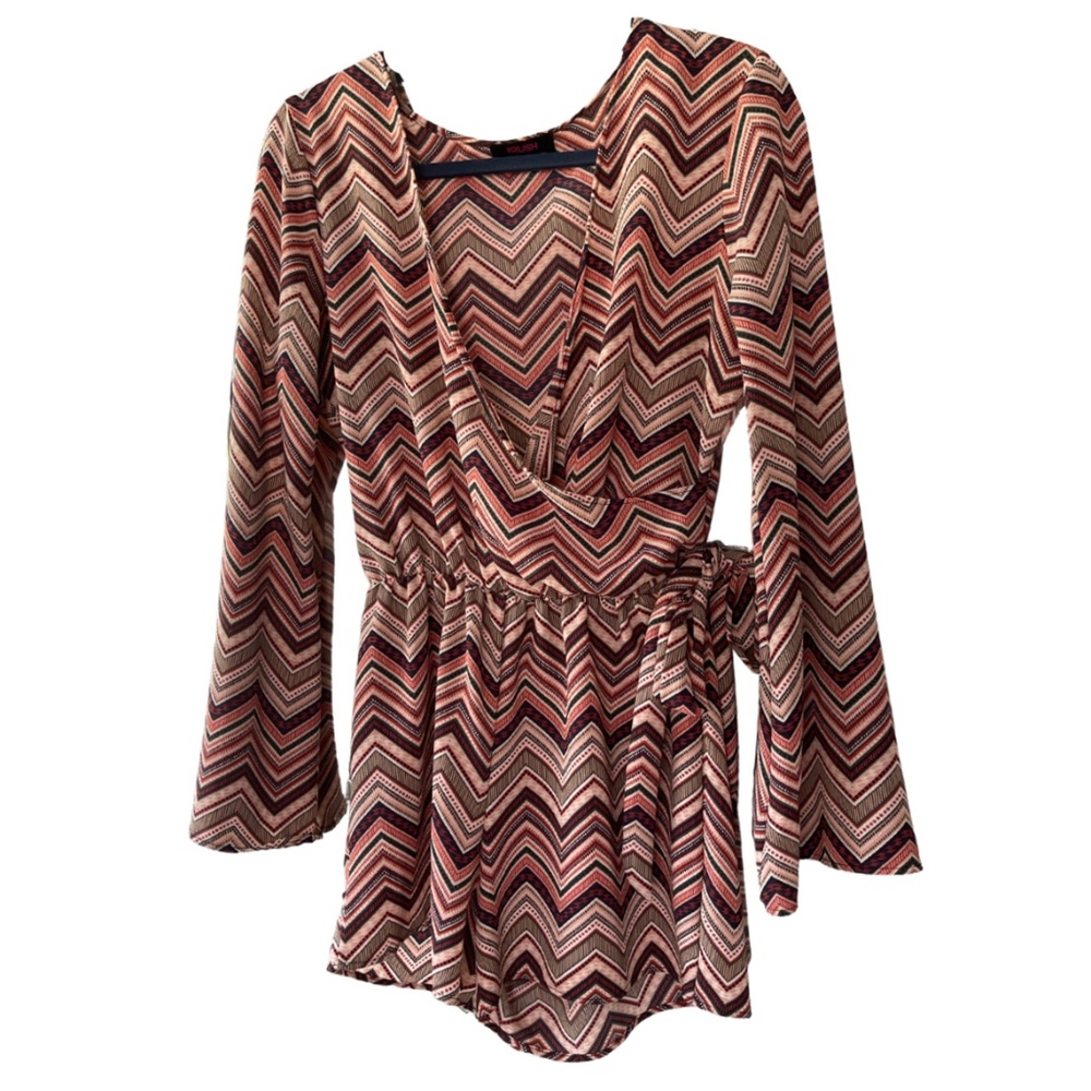 Chevron Multicolor Romper